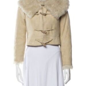 Women's Ralph Lauren Lamb Fur Fur Jacket Size: L | US 10